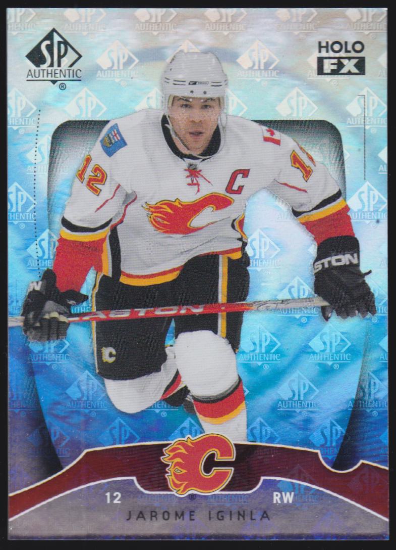 2009-10 SP Authentic Holoview FX #FX11 Jarome Iginla (image for) 2009-10 SP Authentic Holoview FX #FX11 Jarome Iginla