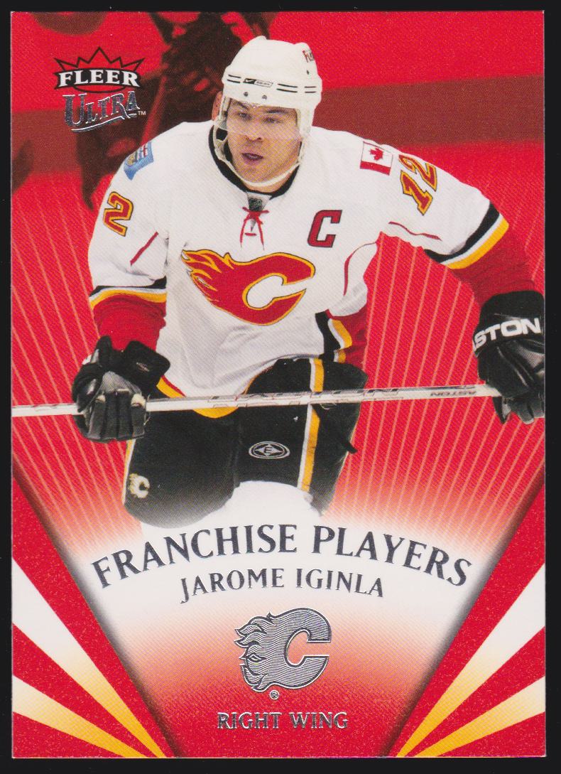 2008-09 Ultra Franchise Players #FP1 Jarome Iginla (image for) 2008-09 Ultra Franchise Players #FP1 Jarome Iginla