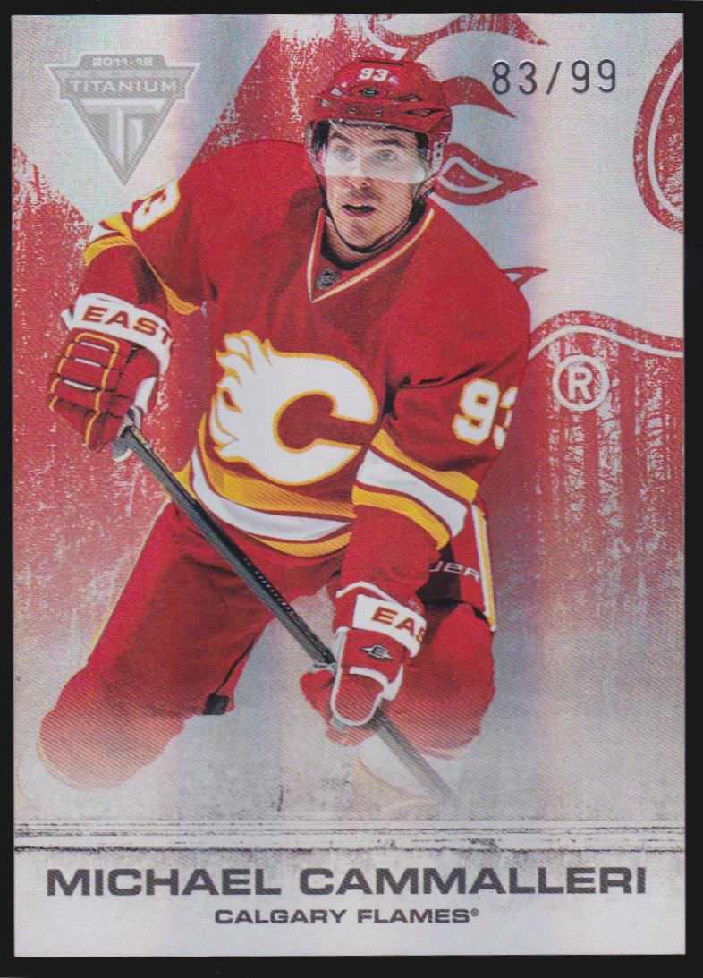 2011-12 Panini Titanium Spectrum Ruby #74 Michael Cammalleri 83/99 (image for) 2011-12 Panini Titanium Spectrum Ruby #74 Michael Cammalleri 83/99