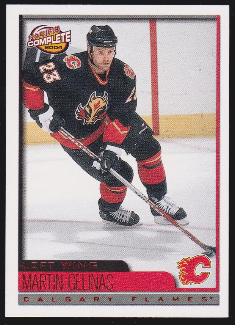 (image for) 2003-04 Pacific Complete Red #58 Martin Gelinas 41/99