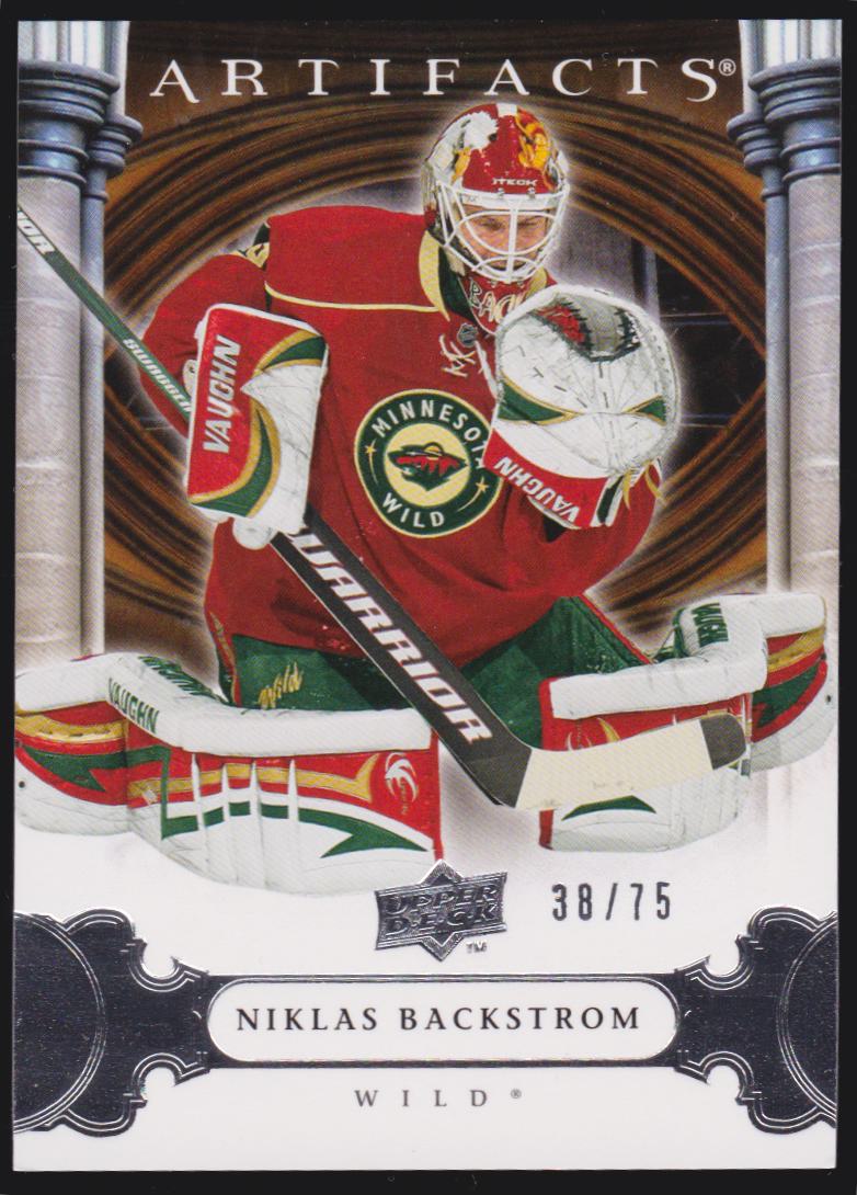 (image for) 2009-10 Artifacts Silver #12 Niklas Backstrom - 38/75