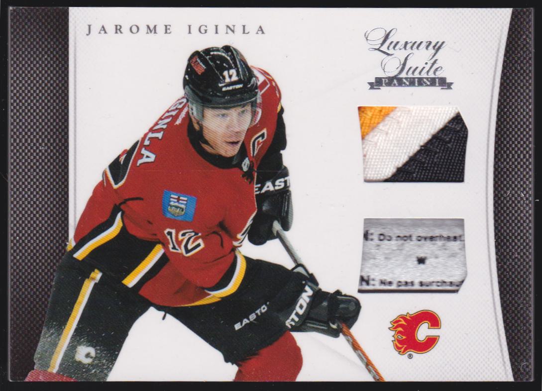 2011-12 Luxury Suite #27 Jarome Iginla / Jerseys & Stick (image for) 2011-12 Luxury Suite #27 Jarome Iginla / Jerseys & Stick