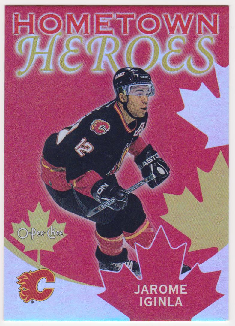 2002-03 O-Pee-Chee Hometown Heroes #HHC1 Jarome Iginla (image for) 2002-03 O-Pee-Chee Hometown Heroes #HHC1 Jarome Iginla