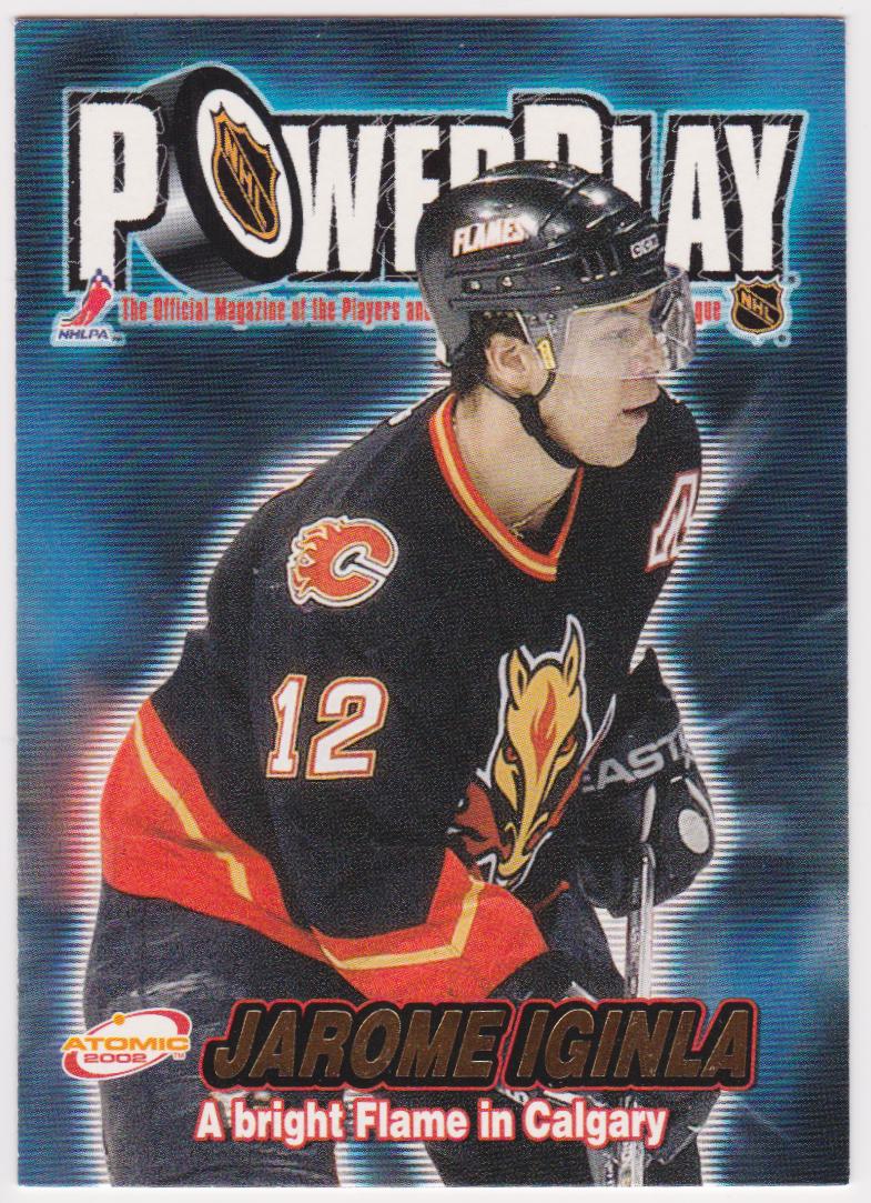 (image for) 2001-02 Atomic Power Play #5 Jarome Iginla