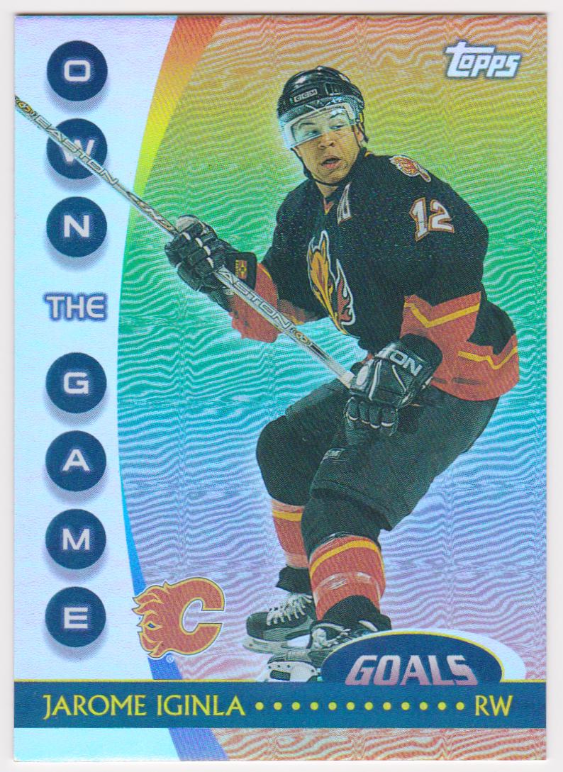 2002-03 Topps Own The Game #OTG6 Jarome Iginla (image for) 2002-03 Topps Own The Game #OTG6 Jarome Iginla