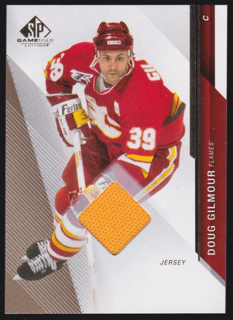 2014-15 SP Game Used Gold Jerseys #31 Doug Gilmour (image for) 2014-15 SP Game Used Gold Jerseys #31 Doug Gilmour