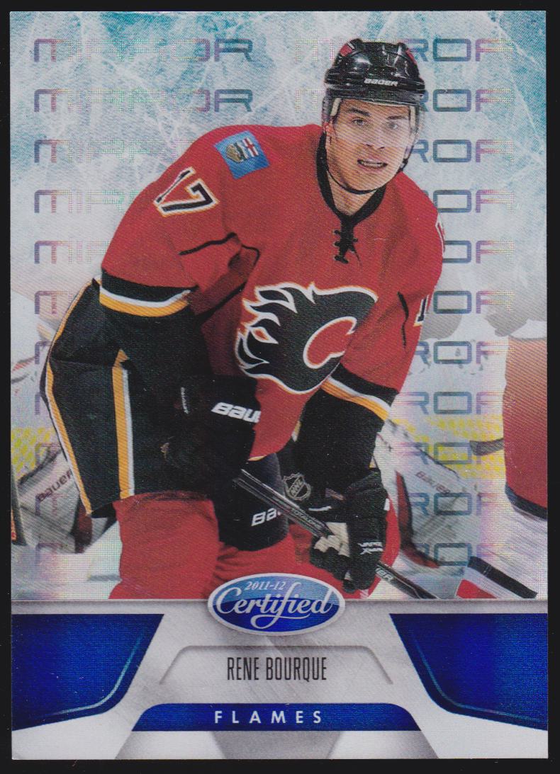 (image for) 2011-12 Certified Mirror Blue #36 Rene Bourque 84/99
