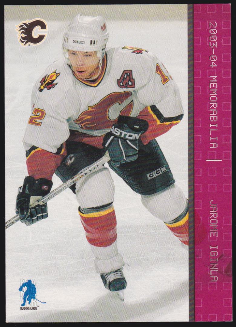 2003-04 BAP Memorabilia Ruby #33 Jarome Iginla 046/200 (image for) 2003-04 BAP Memorabilia Ruby #33 Jarome Iginla 046/200