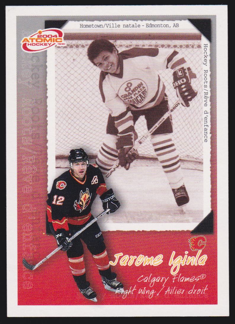 2003-04 McDonald's Pacific Hockey Roots Checklists #3 Jarome Iginla (image for) 2003-04 McDonald's Pacific Hockey Roots Checklists #3 Jarome Iginla