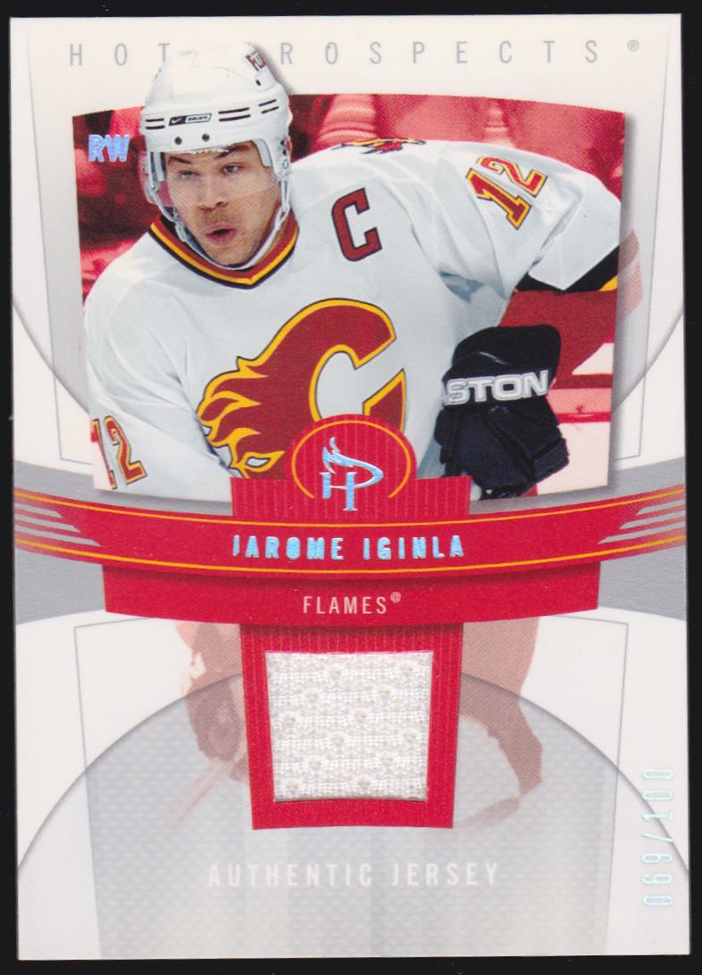 (image for) 2006-07 Hot Prospects Red Hot #15 Jarome Iginla 069/100