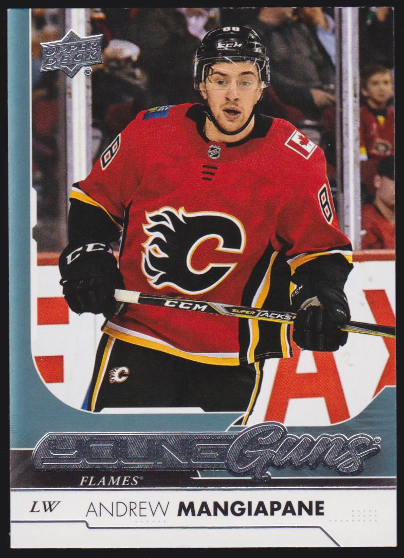 2017-18 Upper Deck #497 Andrew Mangiapane YG RC (image for) 2017-18 Upper Deck #497 Andrew Mangiapane YG RC