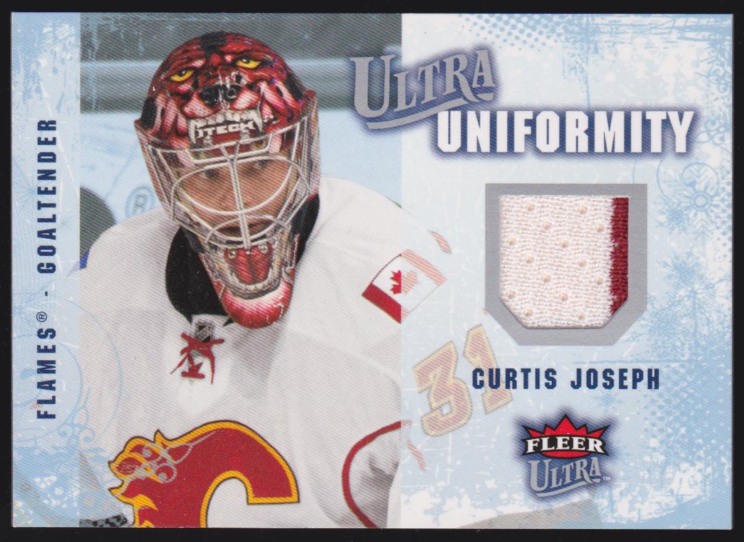 2008-09 Ultra Uniformity #UACJ Curtis Joseph (image for) 2008-09 Ultra Uniformity #UACJ Curtis Joseph