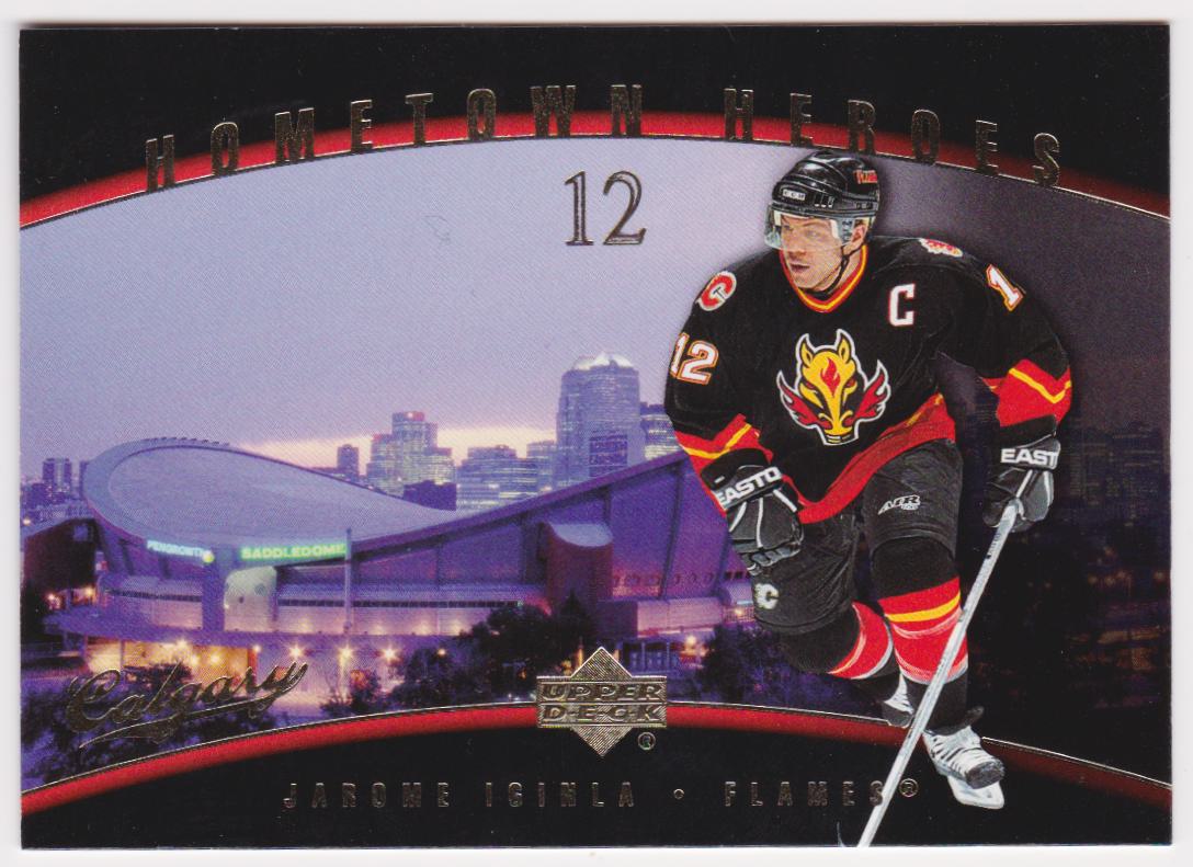 2005-06 Upper Deck Hometown Heroes #HH4 Jarome Iginla (image for) 2005-06 Upper Deck Hometown Heroes #HH4 Jarome Iginla