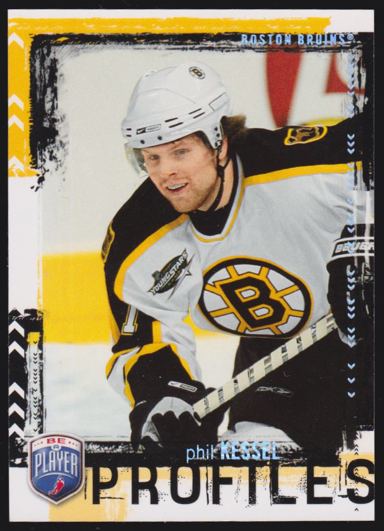 2006-07 Be A Player Profiles #PP10 Phil Kessel 112/499 - RC Year (image for) 2006-07 Be A Player Profiles #PP10 Phil Kessel 112/499 - RC Year