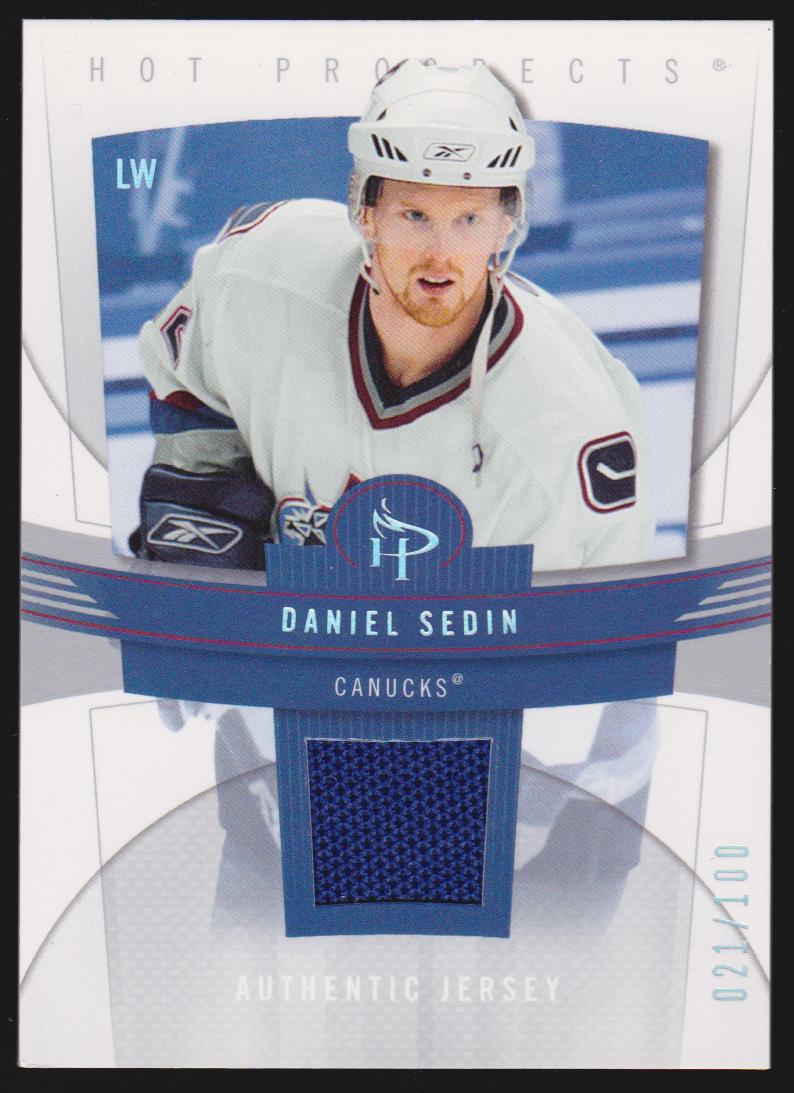 (image for) 2006-07 Hot Prospects Red Hot #96 Daniel Sedin 021/100