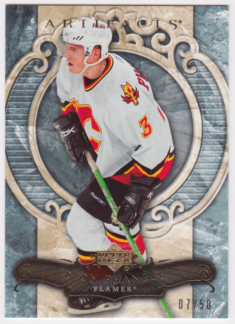 (image for) 2007-08 Artifacts Gold #77 Dion Phaneuf 07/50