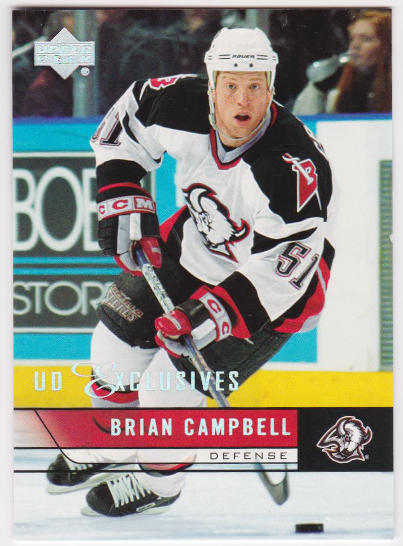 (image for) 2006-07 Upper Deck Exclusives #26 Brian Campbell 064/100