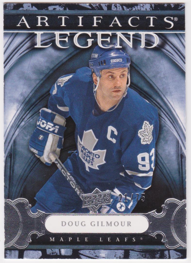 (image for) 2009-10 Artifacts Silver #128 Doug Gilmour - Legends - 21/75