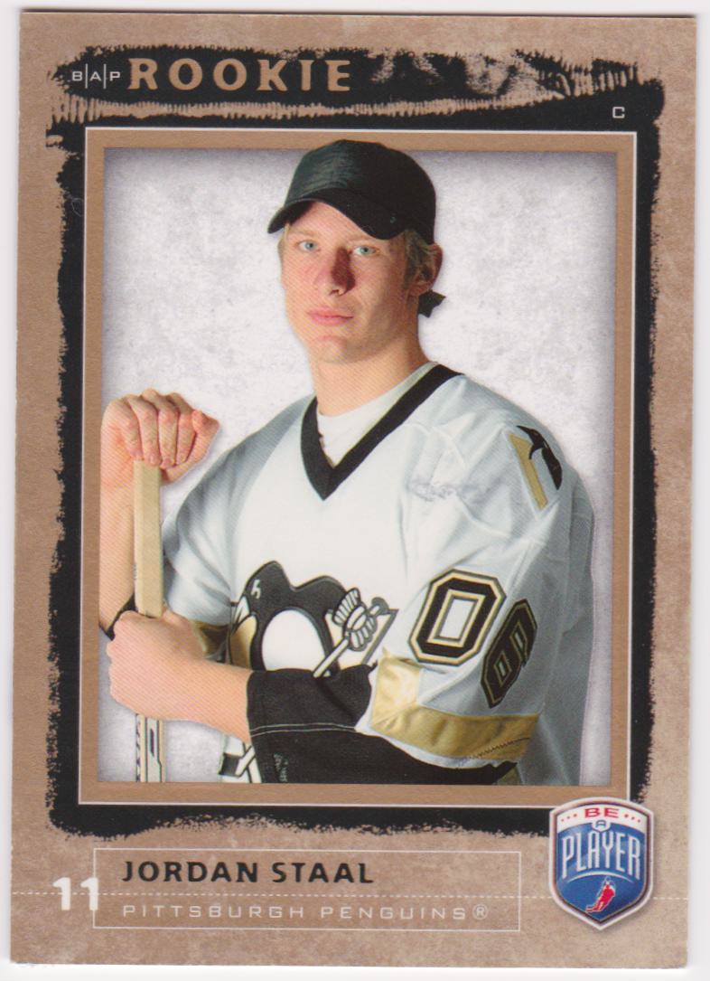 2006-07 Be A Player #216 Jordan Staal RC - 099/999 (image for) 2006-07 Be A Player #216 Jordan Staal RC - 099/999