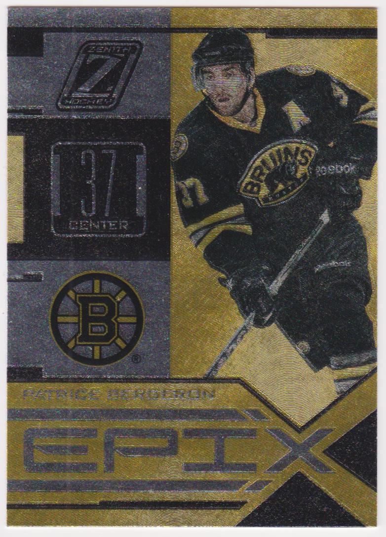 2010-11 Zenith Epix #15 Patrice Bergeron (image for) 2010-11 Zenith Epix #15 Patrice Bergeron