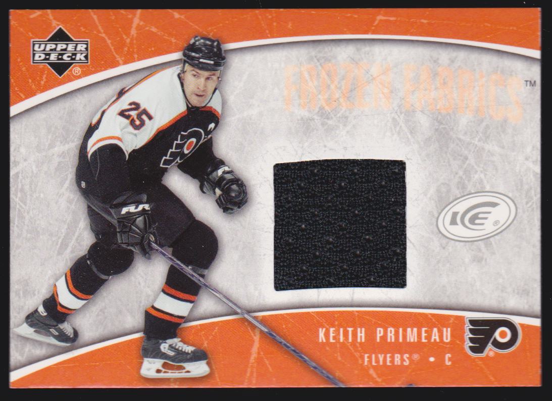 2005-06 Upper Deck Ice Frozen Fabrics #FFKP Keith Primeau (image for) 2005-06 Upper Deck Ice Frozen Fabrics #FFKP Keith Primeau