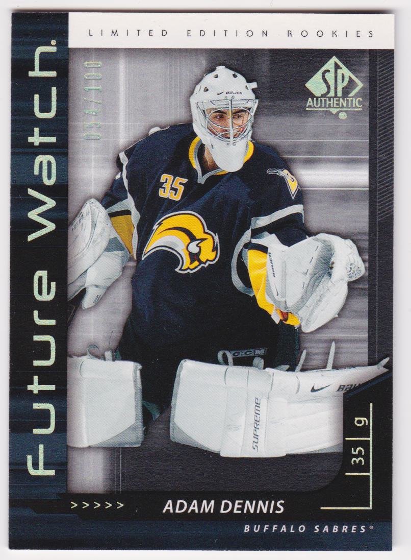 (image for) 2006-07 SP Authentic Limited #248 Adam Dennis 054/100