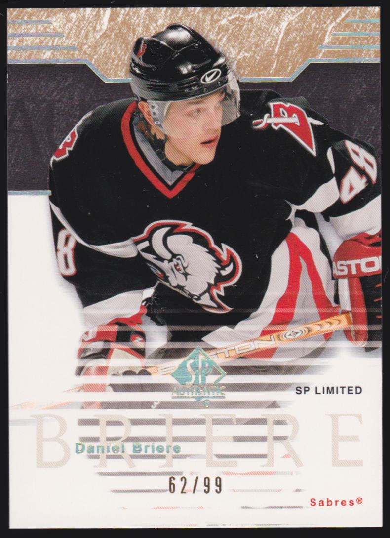 (image for) 2003-04 SP Authentic Limited #10 Daniel Briere 62/99