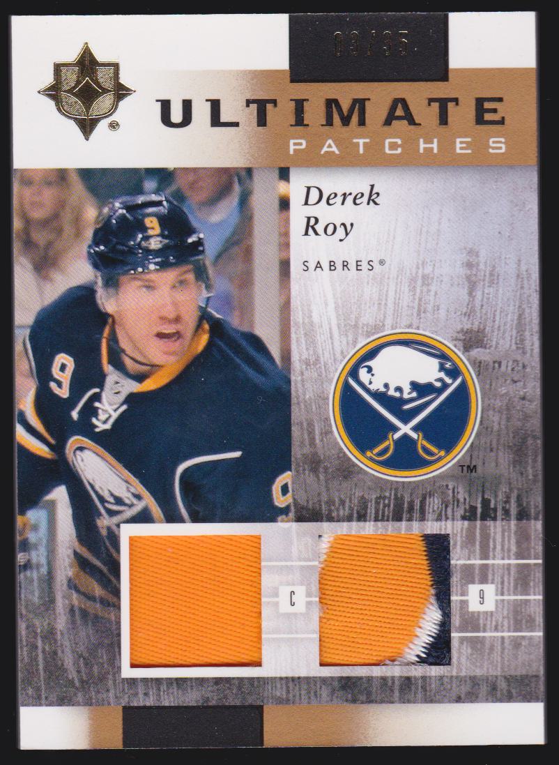 2011-12 Ultimate Collection Ultimate Patches #UJDR Derek Roy 03/35 (image for) 2011-12 Ultimate Collection Ultimate Patches #UJDR Derek Roy 03/35