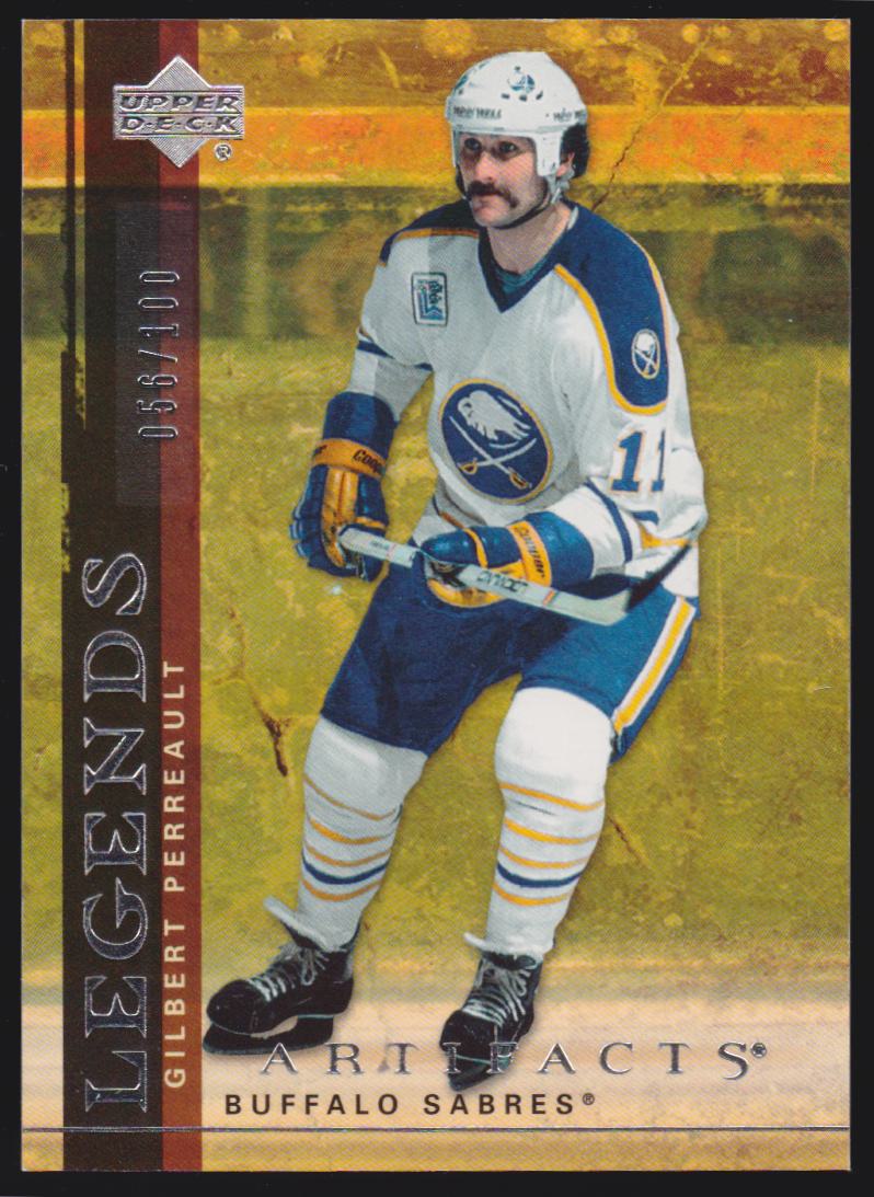 2007-08 Artifacts Silver #108 Gilbert Perreault - Legends - 056/100 (image for) 2007-08 Artifacts Silver #108 Gilbert Perreault - Legends - 056/100