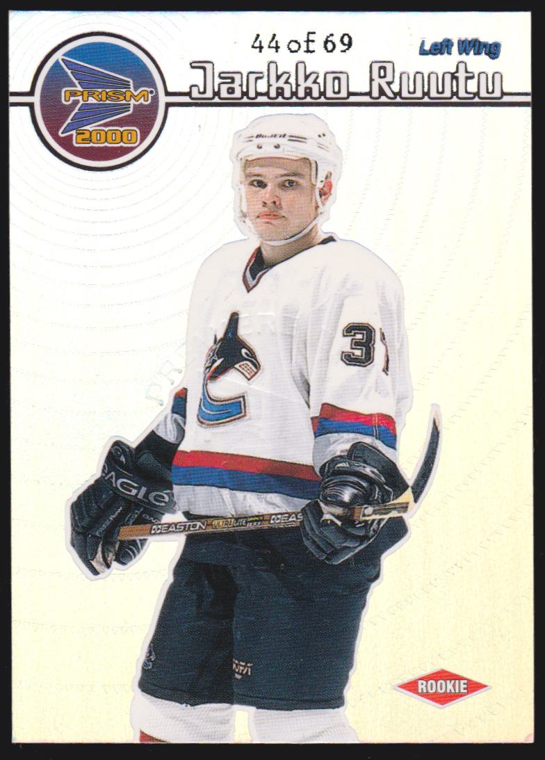 (image for) 1999-00 Pacific Prism Premiere Date #144 Jarkko Ruutu 44/69