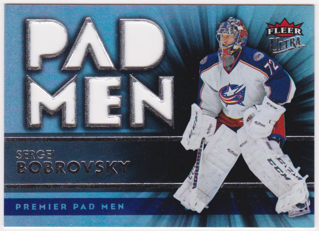 2014-15 Ultra Premier Pad Men #PP1 Sergei Bobrovsky (image for) 2014-15 Ultra Premier Pad Men #PP1 Sergei Bobrovsky