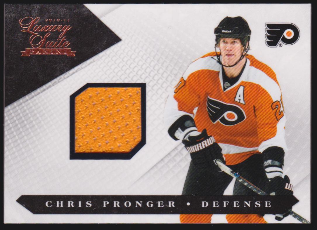 2010-11 Luxury Suite #50 Chris Pronger - Jerseys 248/599 (image for) 2010-11 Luxury Suite #50 Chris Pronger - Jerseys 248/599