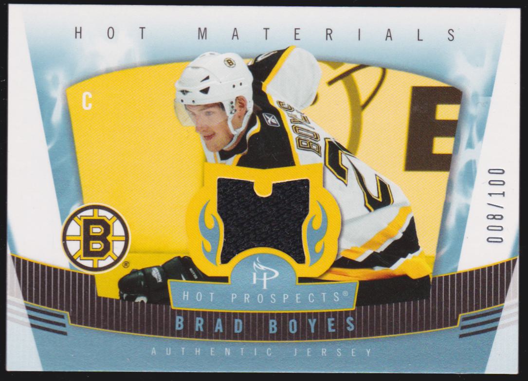 2006-07 Hot Prospects Hot Materials Red Hot #HMBR Brad Boyes (image for) 2006-07 Hot Prospects Hot Materials Red Hot #HMBR Brad Boyes