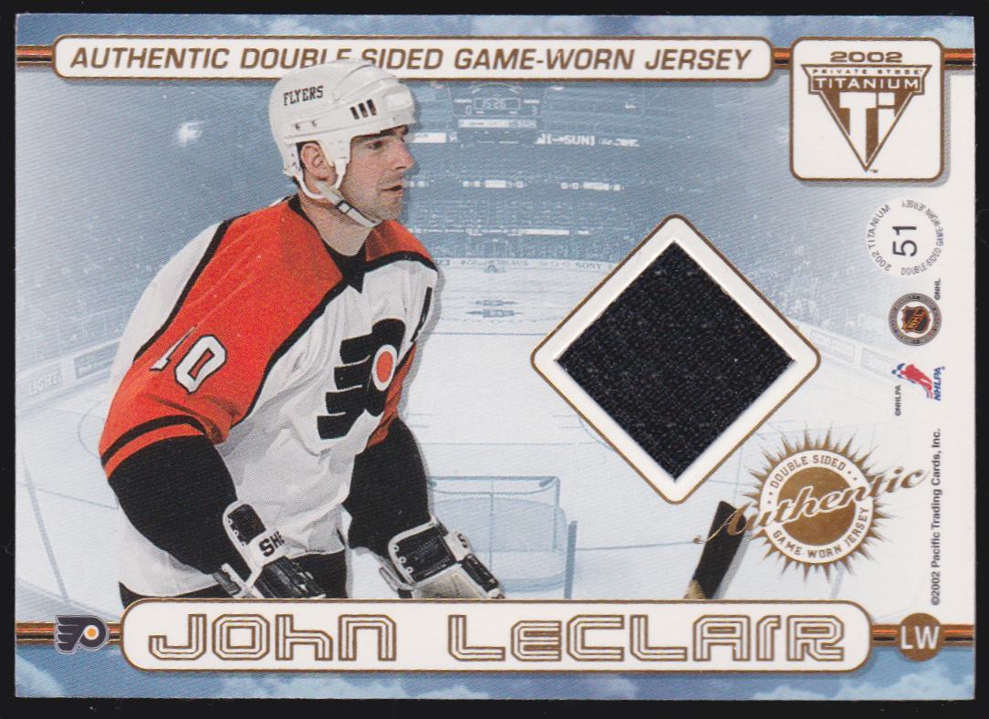 (image for) 2001-02 Titanium Double-Sided Jerseys #51 Simon Gagne/John LeClair