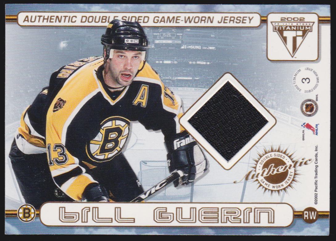 (image for) 2001-02 Titanium Double-Sided Jerseys #3 Sergei Samsonov/Bill Guerin