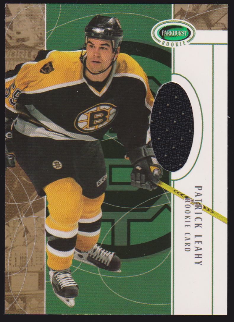 (image for) 2003-04 Parkhurst Rookie #143 Patrick Leahy RC - Jerseys - 101/180