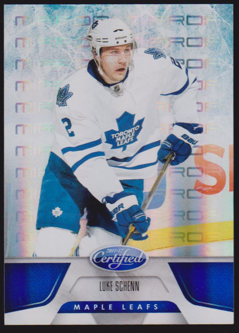(image for) 2011-12 Certified Mirror Blue #135 Luke Schenn 99/99