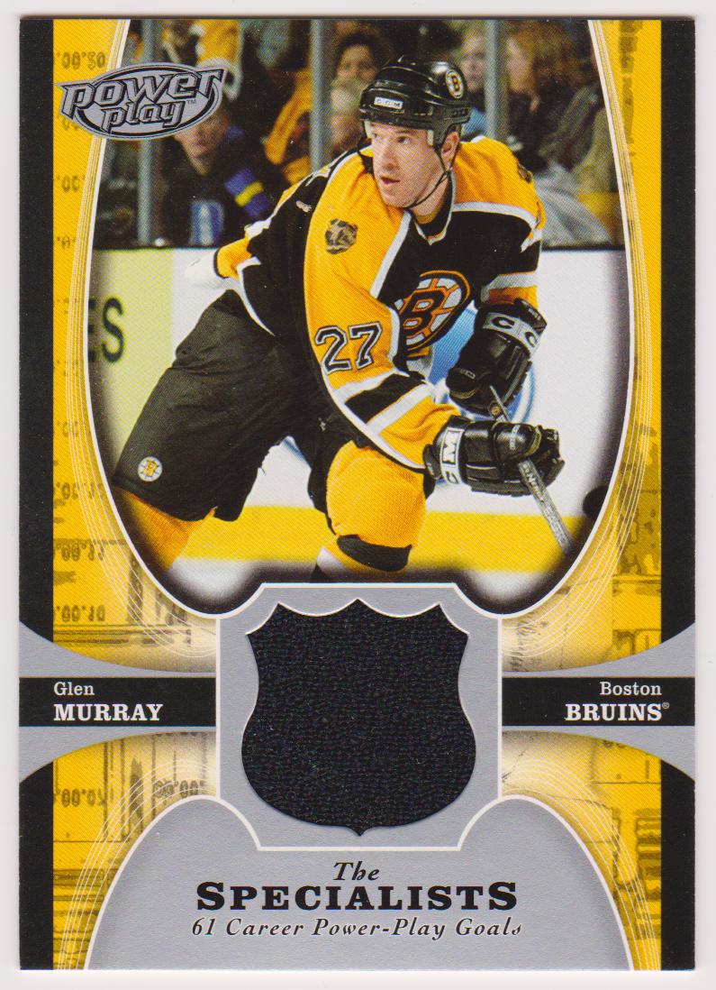 (image for) 2005-06 Upper Deck Power Play Specialists Jerseys #TSGM Glen Murray