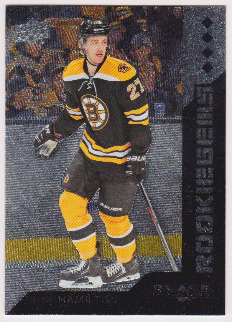 (image for) 2013-14 Black Diamond #241 Dougie Hamilton RC - QUAD