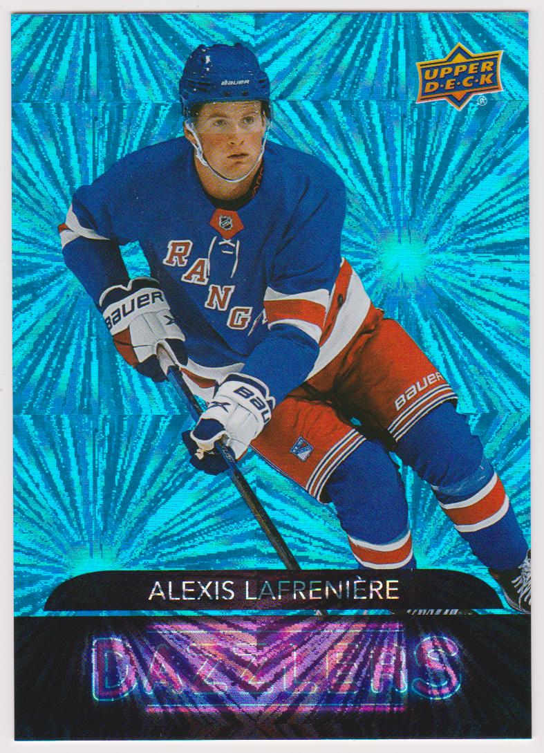 2020-21 Upper Deck Dazzlers #DZ81 Alexis Lafreniere - RC Year (image for) 2020-21 Upper Deck Dazzlers #DZ81 Alexis Lafreniere - RC Year