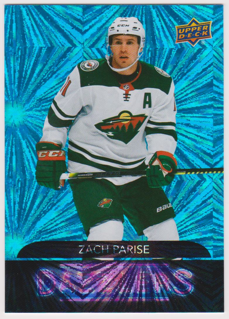 2020-21 Upper Deck Dazzlers #DZ73 Zach Parise (image for) 2020-21 Upper Deck Dazzlers #DZ73 Zach Parise
