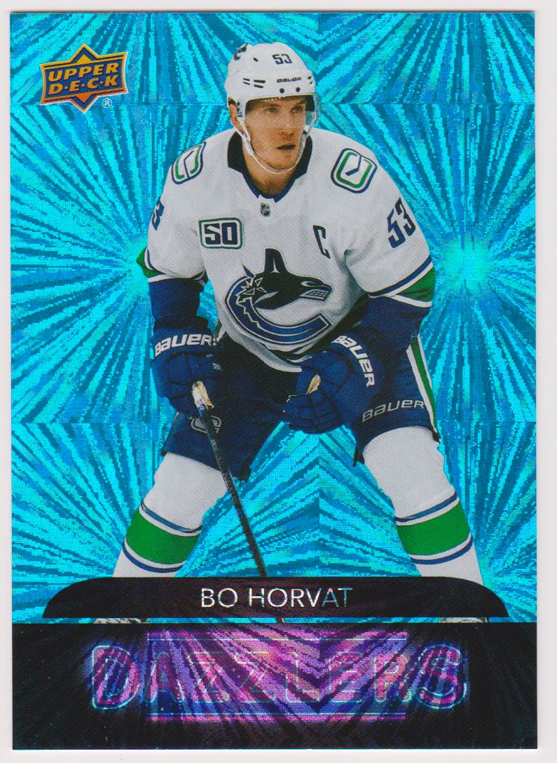 2020-21 Upper Deck Dazzlers #DZ94 Bo Horvat (image for) 2020-21 Upper Deck Dazzlers #DZ94 Bo Horvat