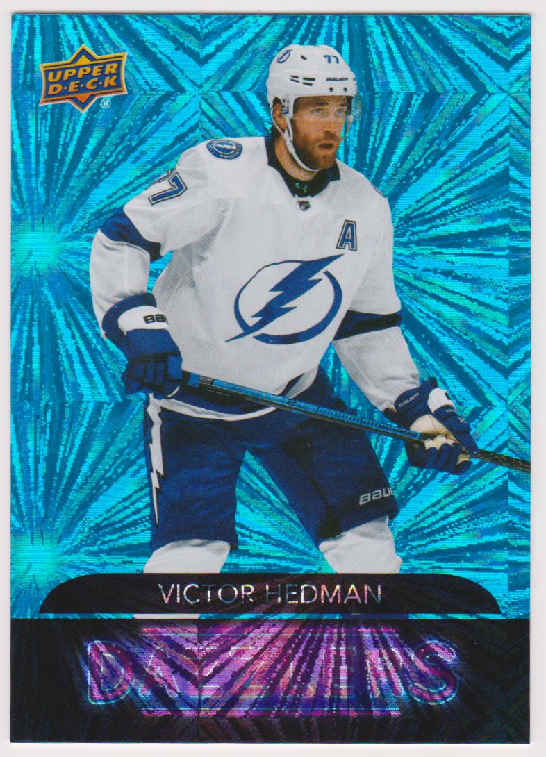 2020-21 Upper Deck Dazzlers #DZ89 Victor Hedman (image for) 2020-21 Upper Deck Dazzlers #DZ89 Victor Hedman