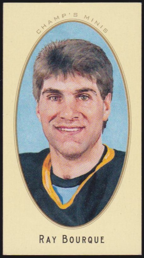 2011-12 Parkhurst Champions Champ's Mini #42 Raymond Bourque (image for) 2011-12 Parkhurst Champions Champ's Mini #42 Raymond Bourque