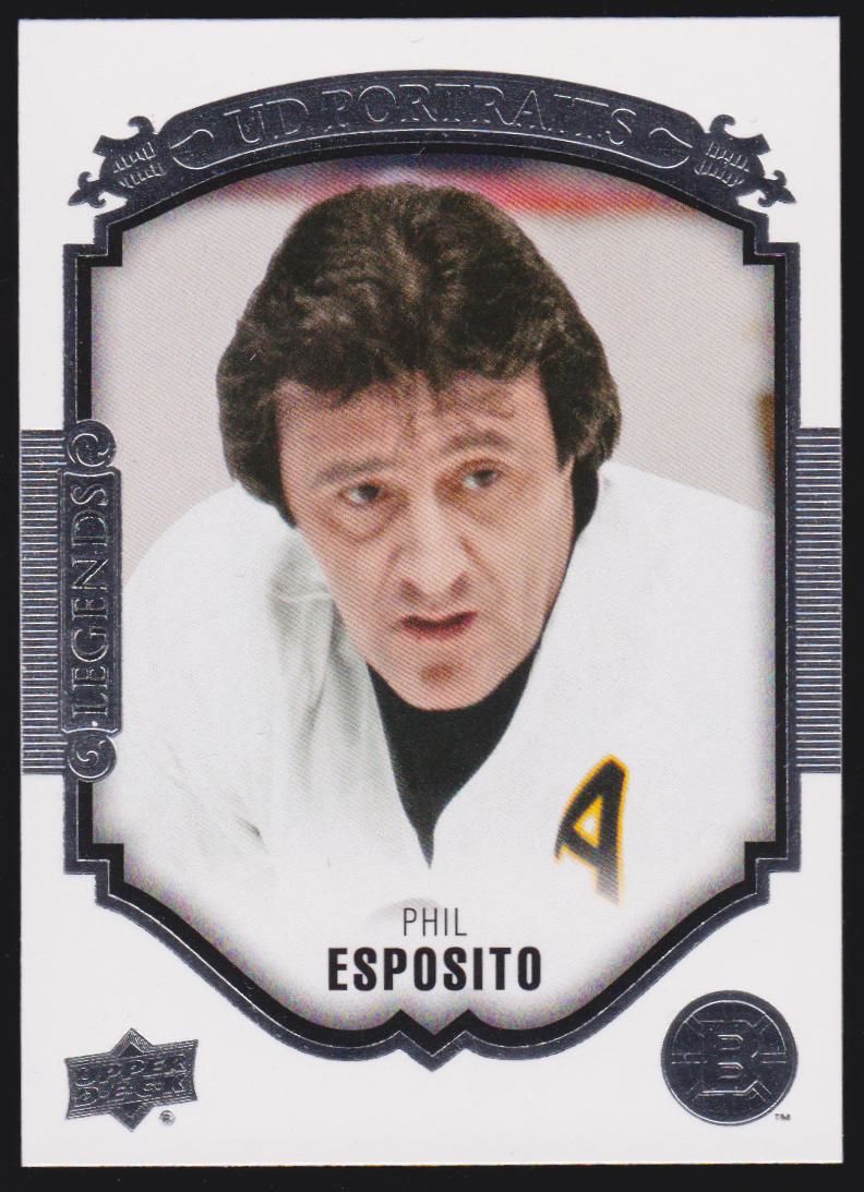 (image for) 2015-16 Upper Deck UD Portraits #P51 Phil Esposito Legends