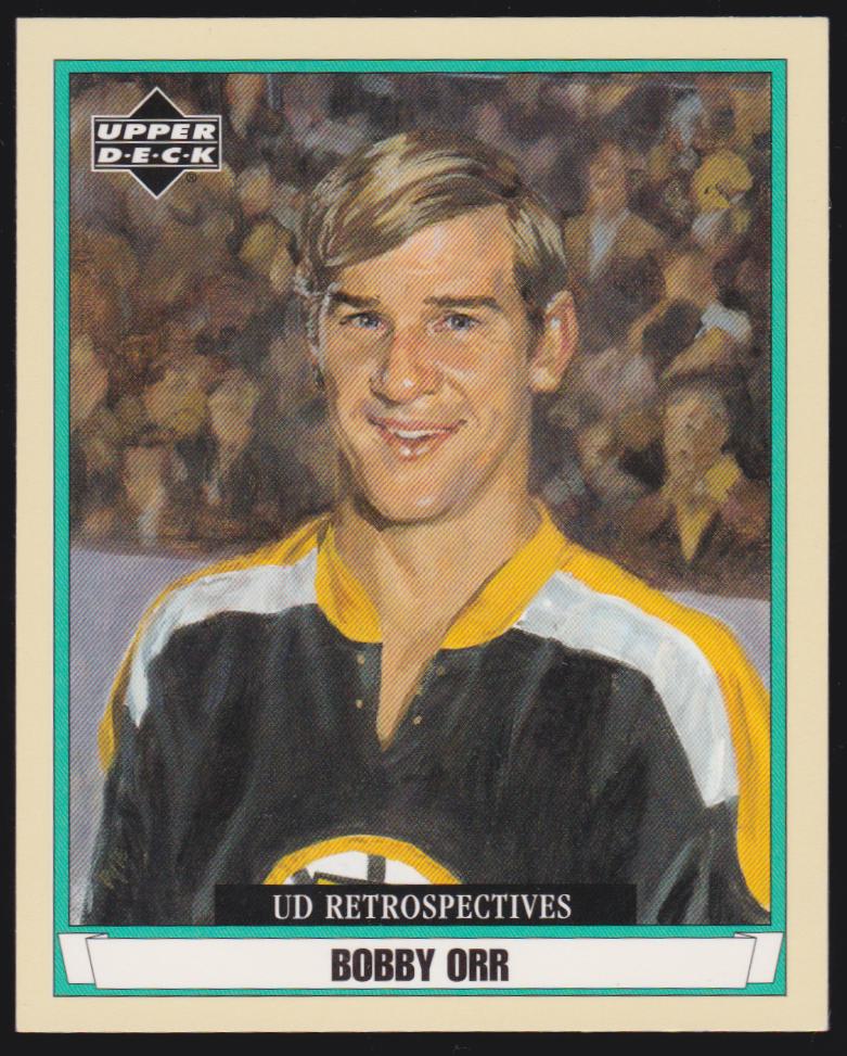 (image for) 2002-03 UD Artistic Impressions Retrospectives #R7 Bobby Orr