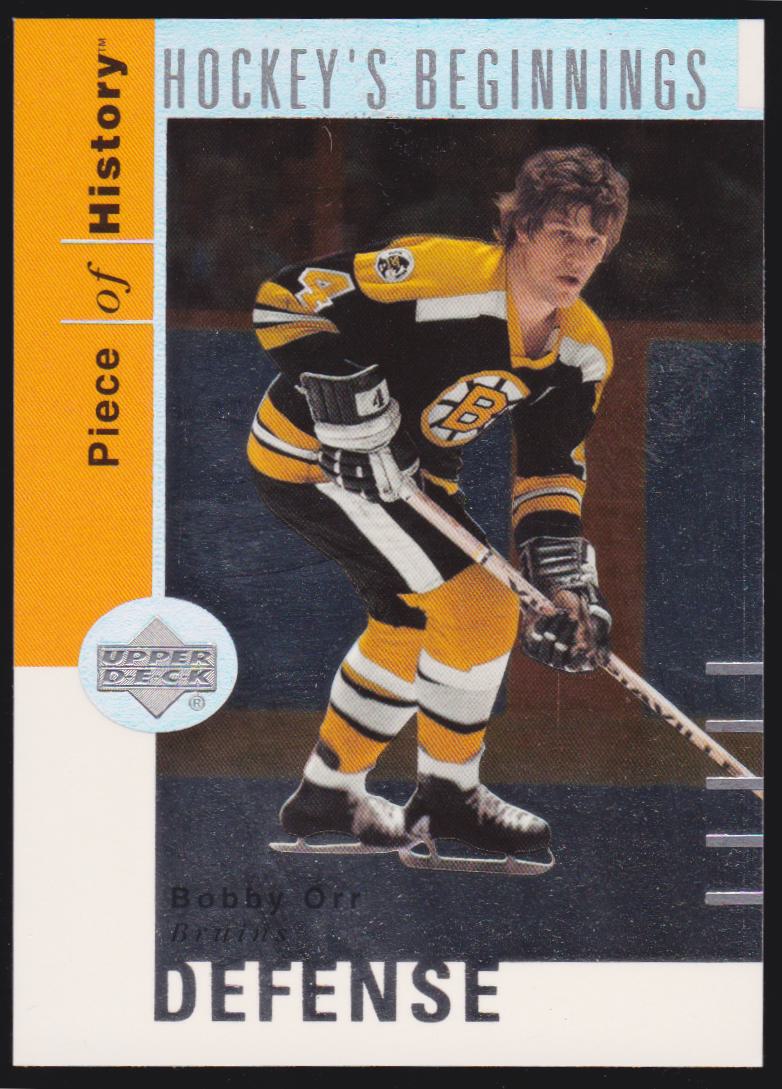 (image for) 2002-03 UD Piece of History Hockey Beginnings #HB1 Bobby Orr