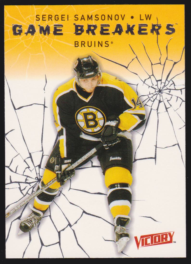 (image for) 2003-04 Upper Deck Victory Game Breakers #GB42 Sergei Samsonov