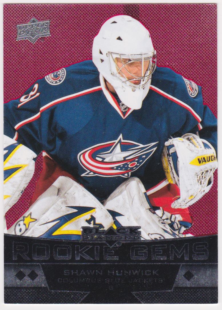 2012-13 Black Diamond Ruby #187 Shawn Hunwick 062/100 (image for) 2012-13 Black Diamond Ruby #187 Shawn Hunwick 062/100