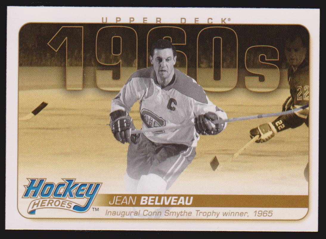 (image for) 2011-12 Upper Deck Hockey Heroes #HH25 Jean Beliveau